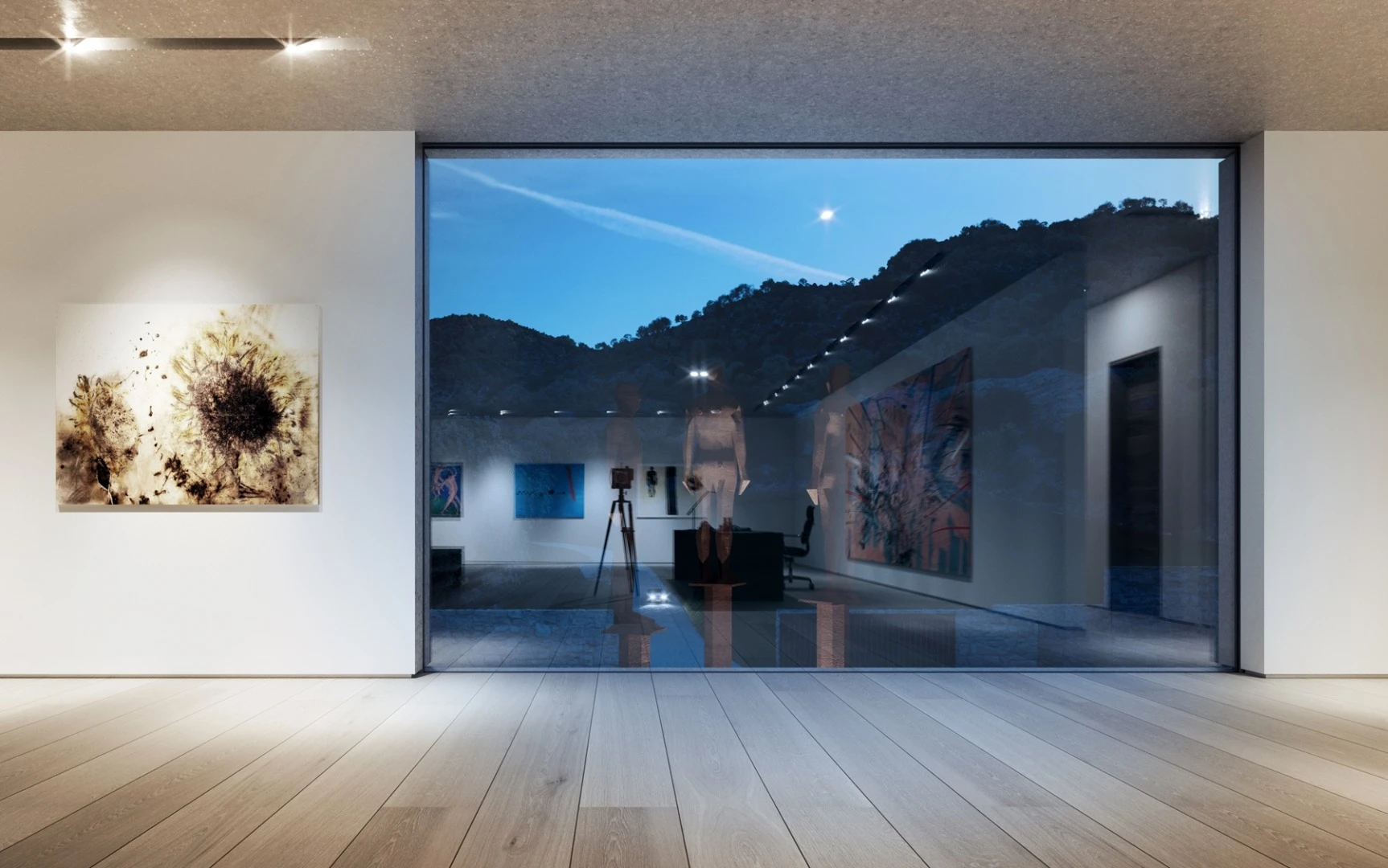 The S 00/30 concept Superhouse has a gallery space