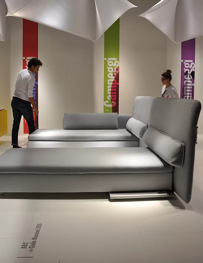 ABC twin beds completed (Photo: Edoardo Campanale/Gizmag.com)