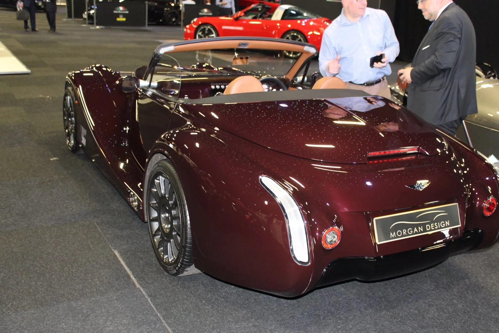 Morgan designed the Aero 8 to be a "true British sports car"