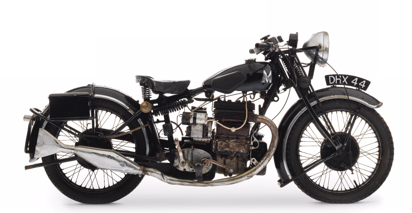 1933 Matchless 394cc Silver Arrow, Price: £8,625 ($11,459). Auction Description