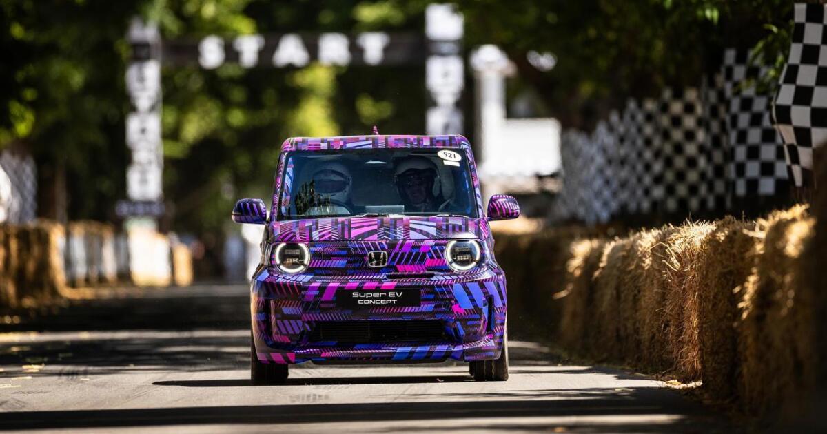 Honda unveils Super EV Concept at Goodwood 2025 Honda unveils Super EV Concept at Goodwood 2025