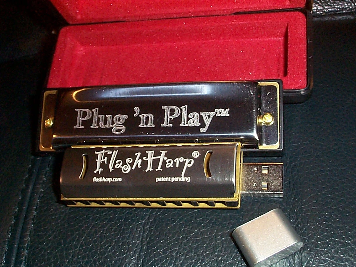 The Plug n Play option comes with a full-size harmonica and instructional video