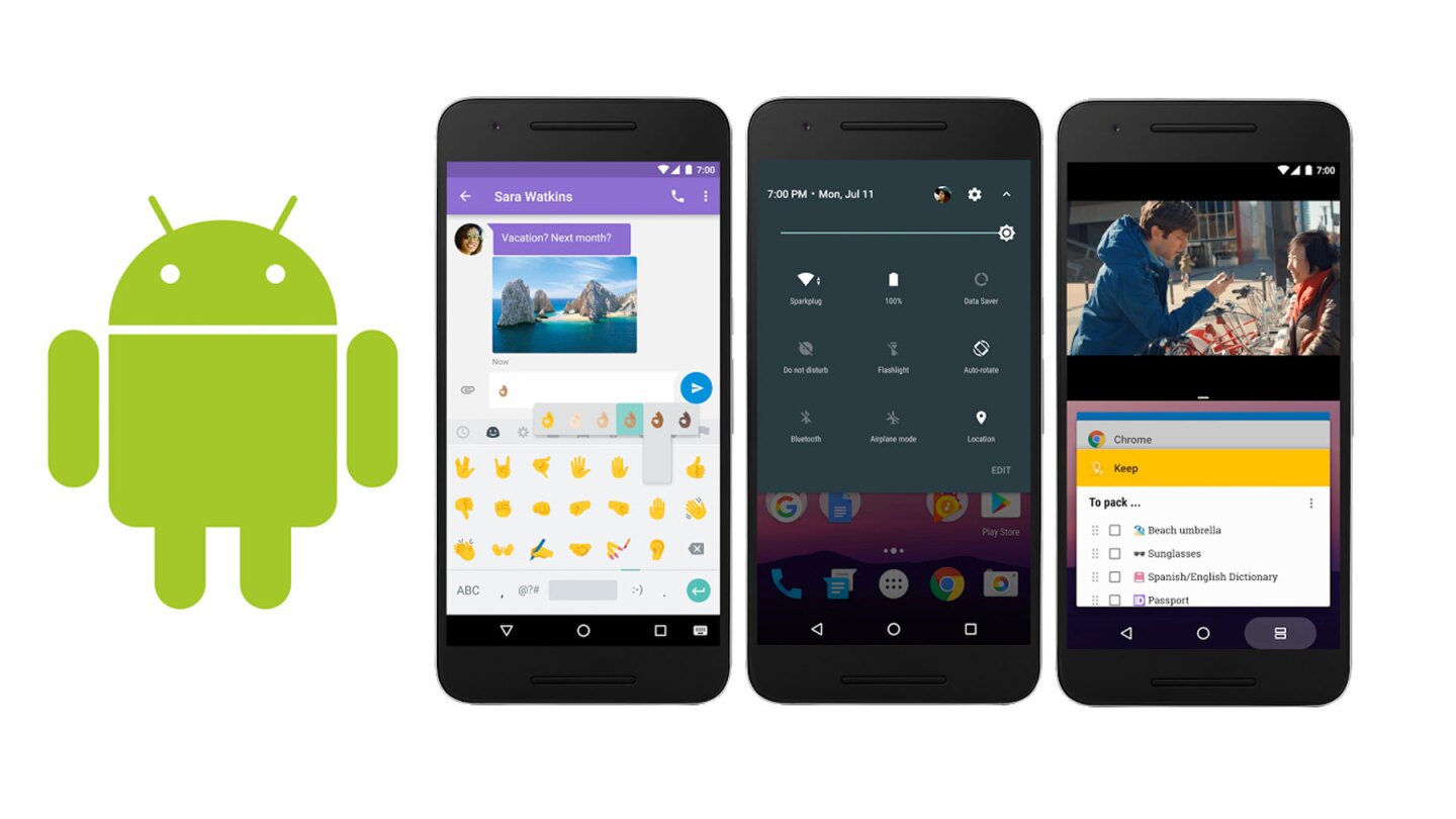 android 7 0 nougat now rolling out