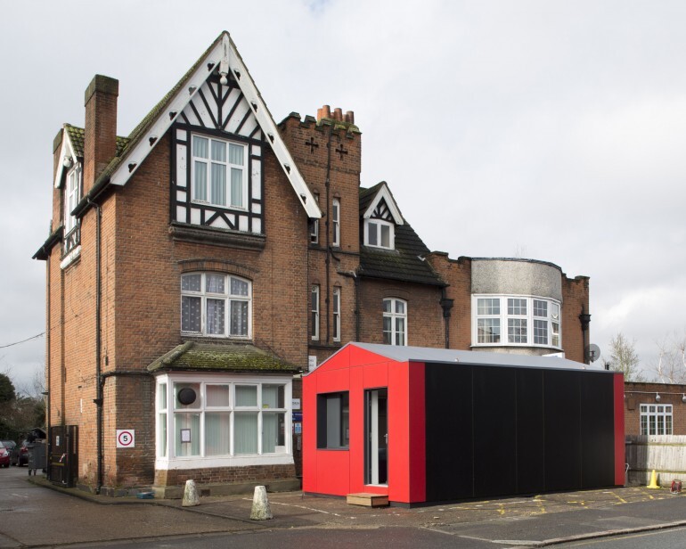 The Y:Cube is prefabricated and built from mostly renewable materials. It measures 26 sq m (280 sq ft), and costs £30,000 (US$49,900) to construct (Photo: YMCA LSW)