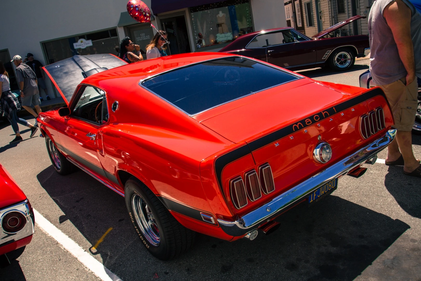 The 1969 Ford Mustang Mach 1 was only ever offered as a "fast-back" from the factory