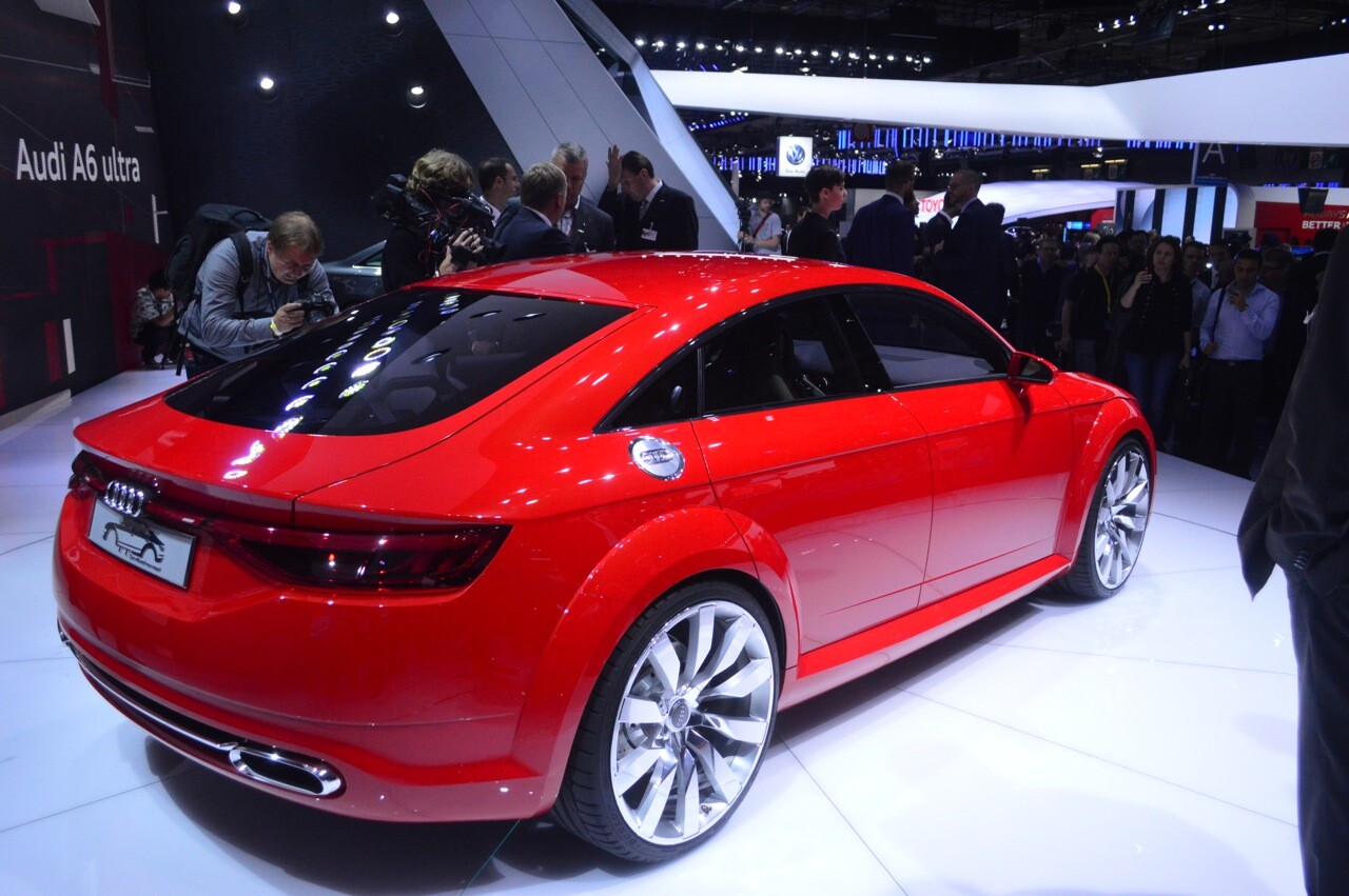 The TT Sportback uses a McPherson front suspension system (Photo: C.C. Weiss/Gizmag)