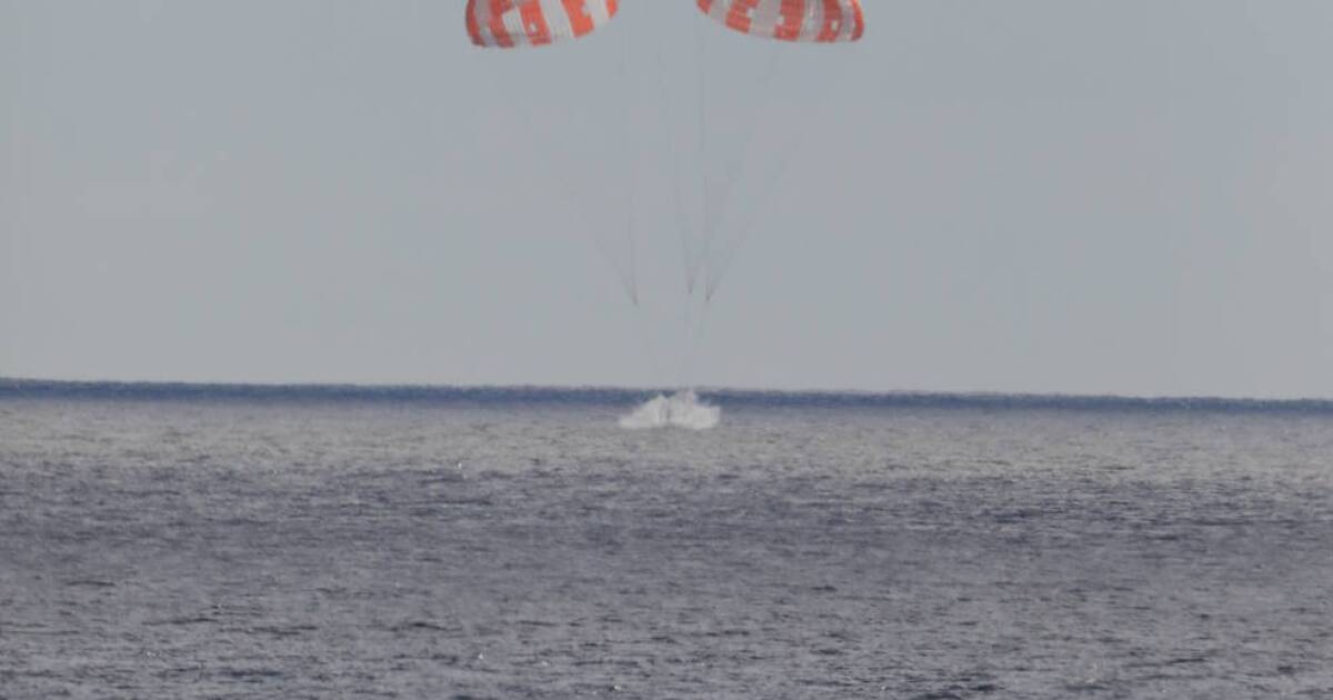 Artemis 1 lunar mission splashes down after record-breaking flight