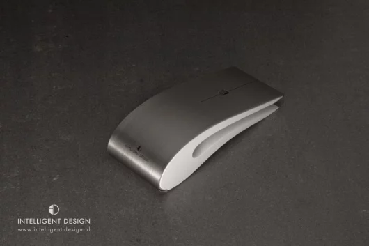 Intelligent Design's ID mouse can be used by left and right-handers