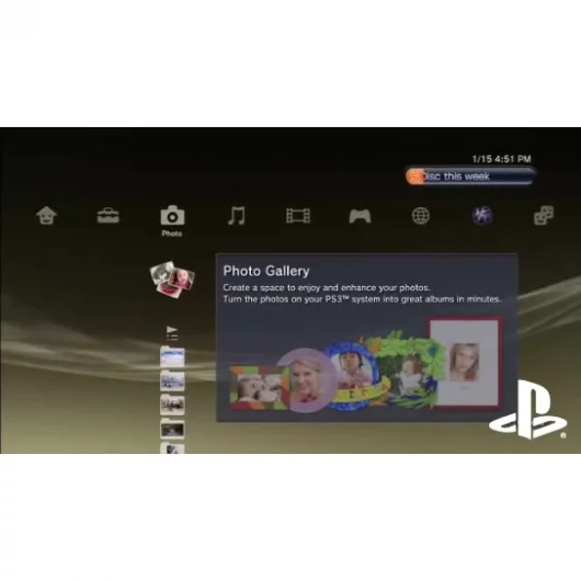PlayStation 3 Photo Gallery