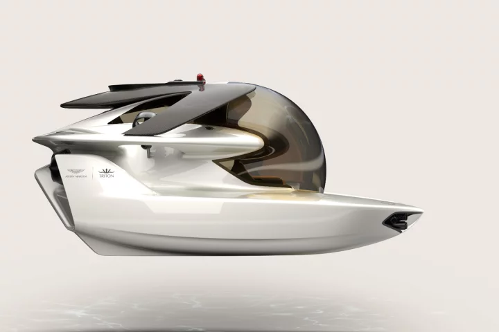 After announcing the joint project last September, Aston Martin and Triton have completed the Project Neptune design