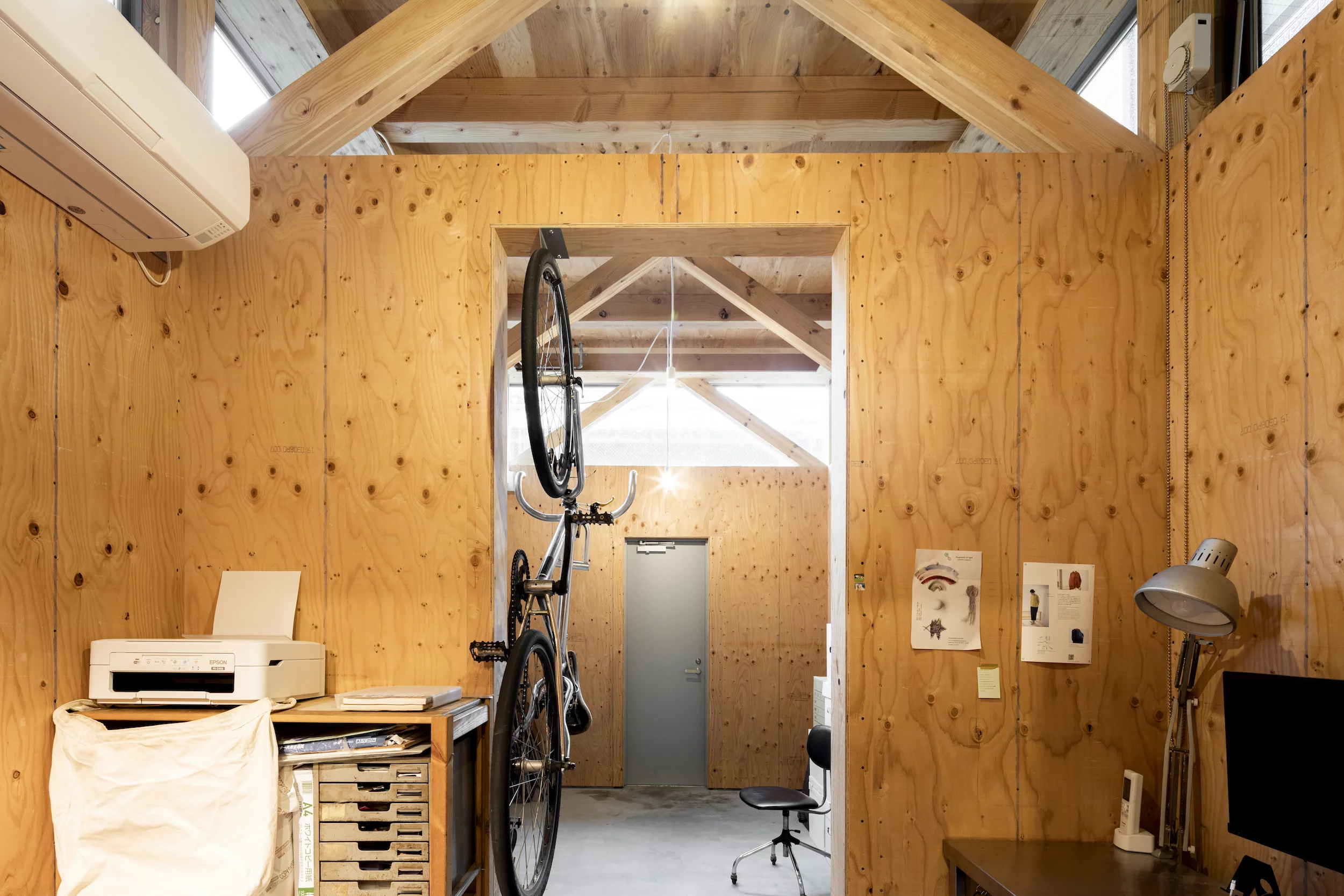 House in Osaka's decor is very utilitarian