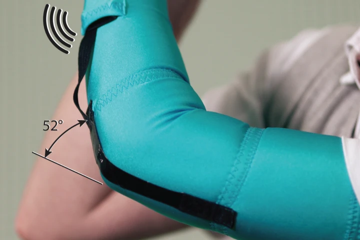 The first prototype is used to analyze a golfer's swing