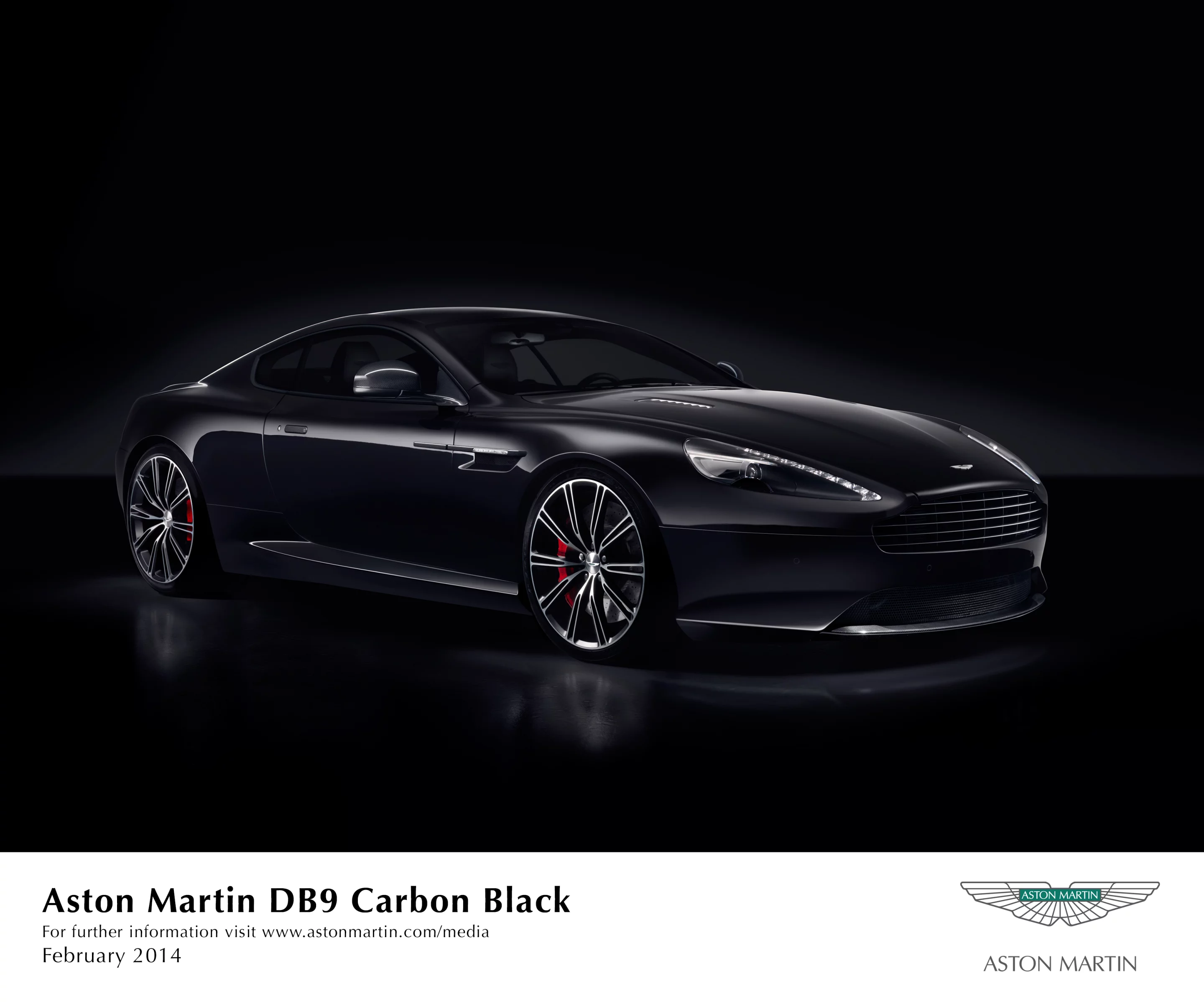 The DB9 Carbon BlackThe DB9 Carbon Black and WhiteDB9 Carbon Black interiorDB9 Carbon Black logo plateThe Vantage N430 in racing and street liveries