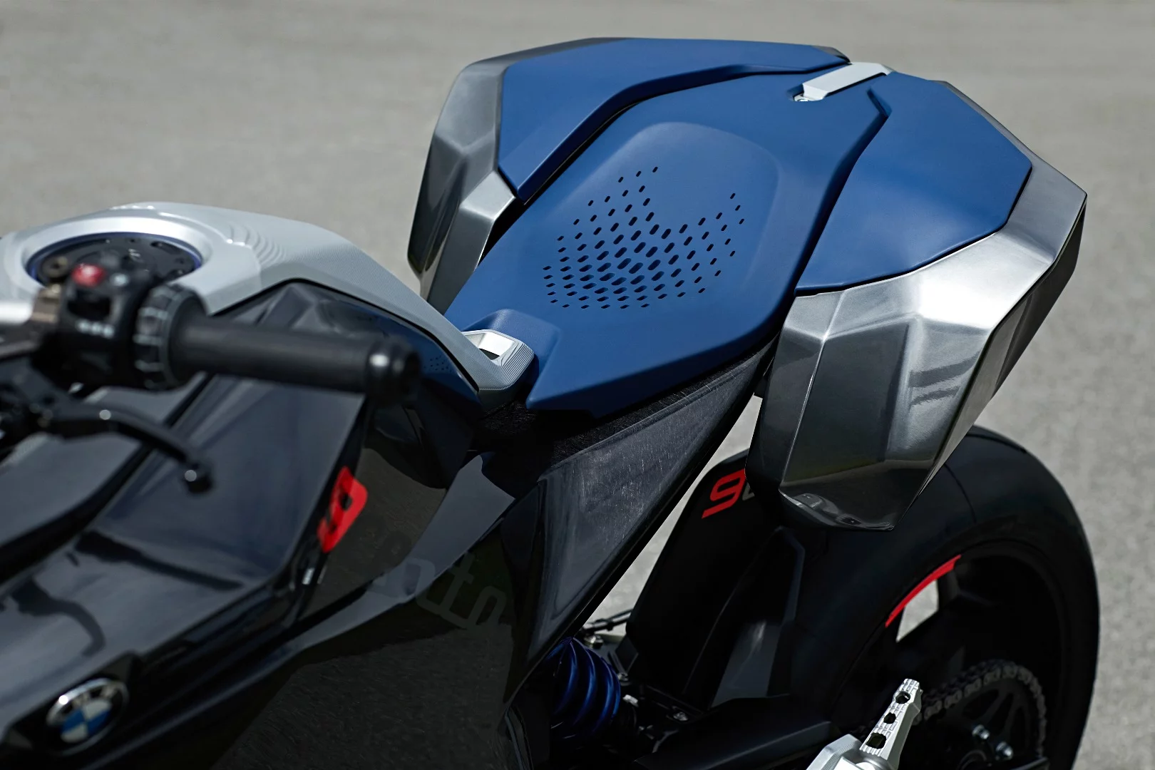 The addition of the panniers makes that narrow pillion seat look a lot more comfortable.
