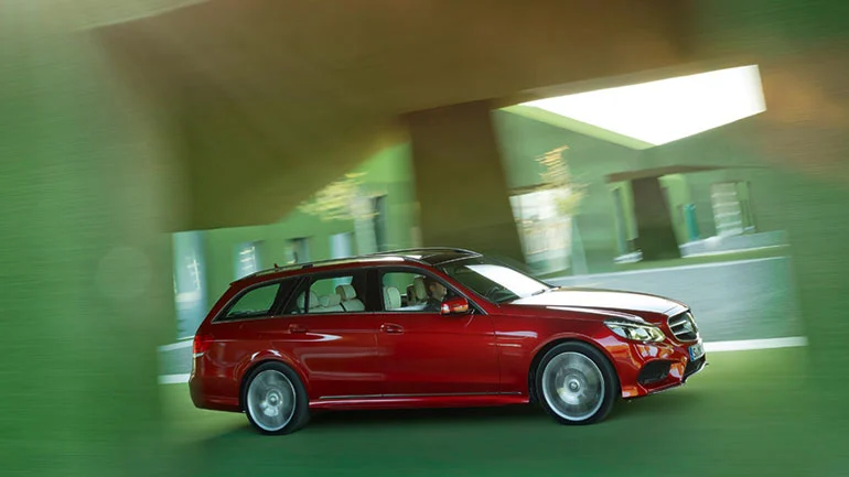 2014 model year Mercedes-Benz E-Class Station Wagon with AMG trim