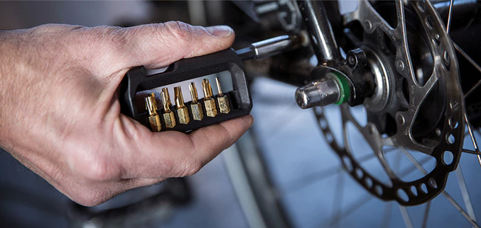 A quarter-inch hex extender is included with the M250 for when a little more range is required