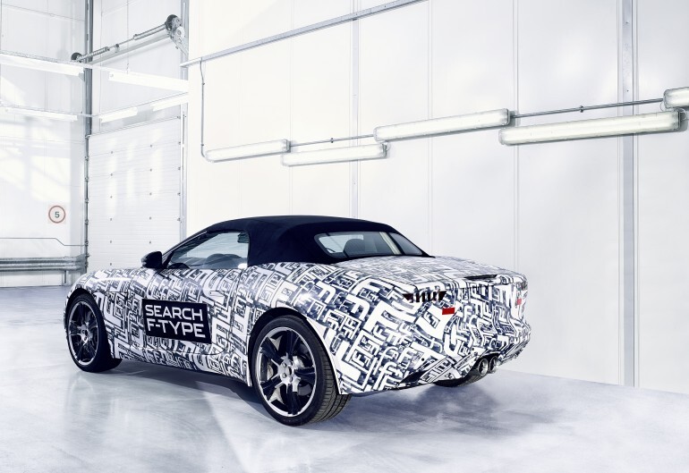 The F-Type takes inspiration from the E-Type and last year's C-X16 concept car