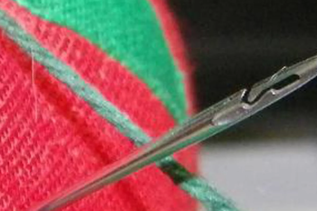 The Spiral Eye makes easy work of threading a sewing needle