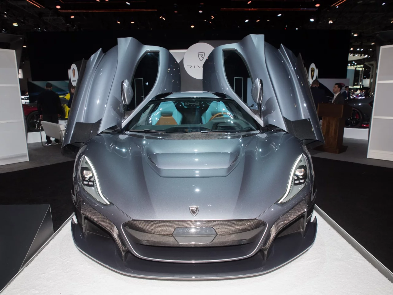 Hot off its Geneva Motor Show debut, the Rimac C_Two brings its 1,900+ hp to New York