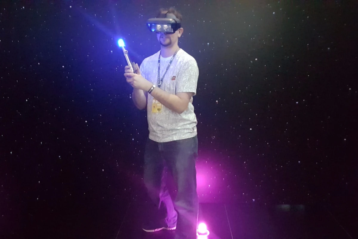 New Atlas went hands-on with Lenovo's AR experience, Star Wars: Jedi Challenges, at PAX Australia