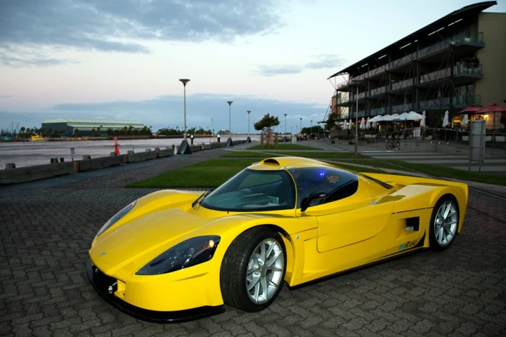 The Varley evR-540 electric supercar will arrive in January 2012