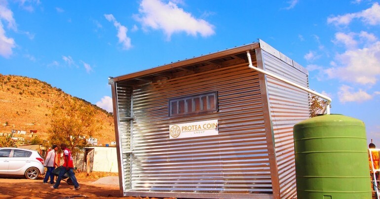Johannesburg design studio, Architecture For A Change has completed its off-grid prefab Mamelodi Pod prototype