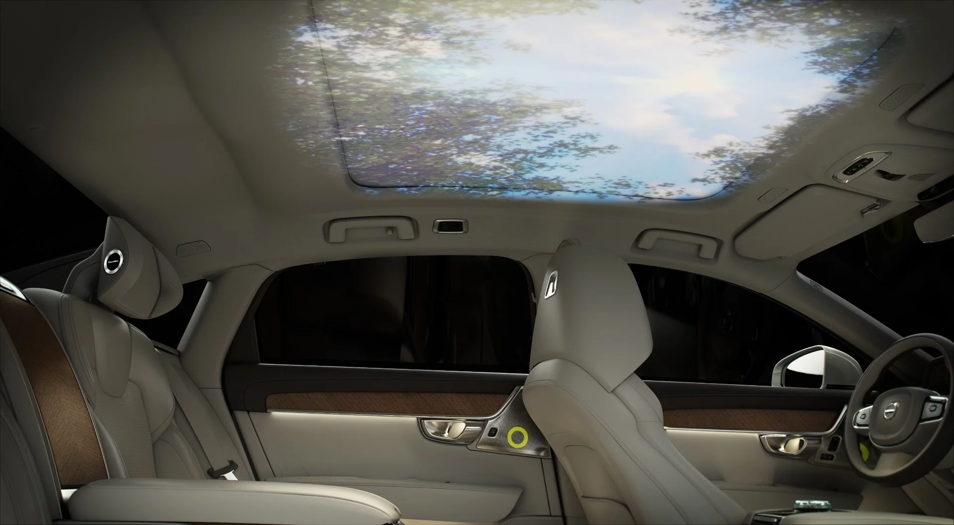 Various visuals, sounds and scents come together to make an interior atmosphere that ranges from sleepy to invigorating