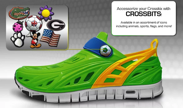 Crossbits attach to the Crosskix and add some more style