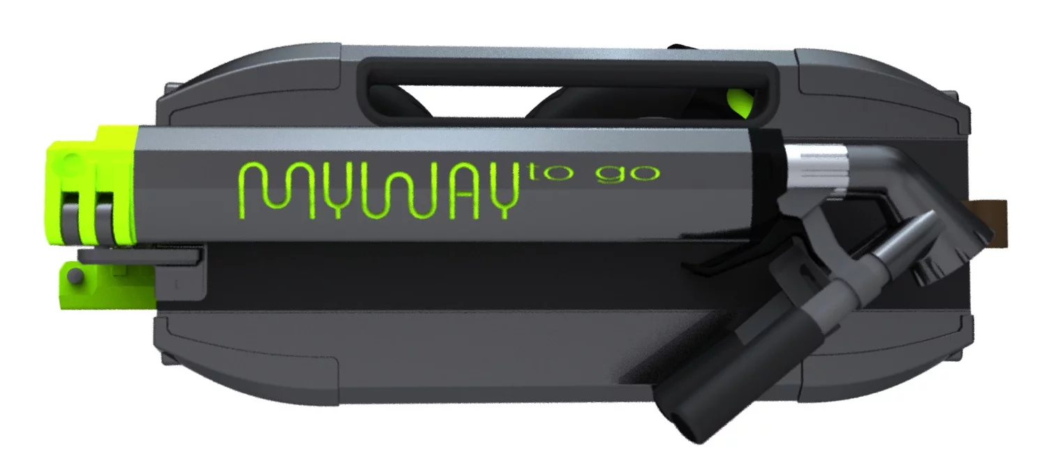 The MyWay Compact folded