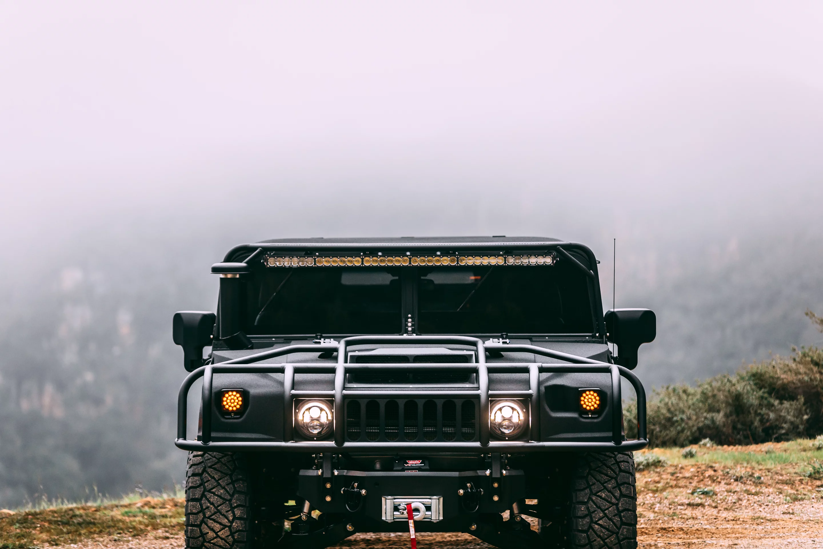 A boxy looking thing from the front