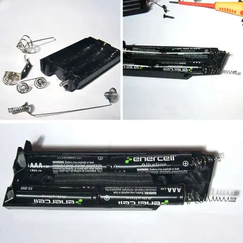 The magazine clip reworked as a battery pack