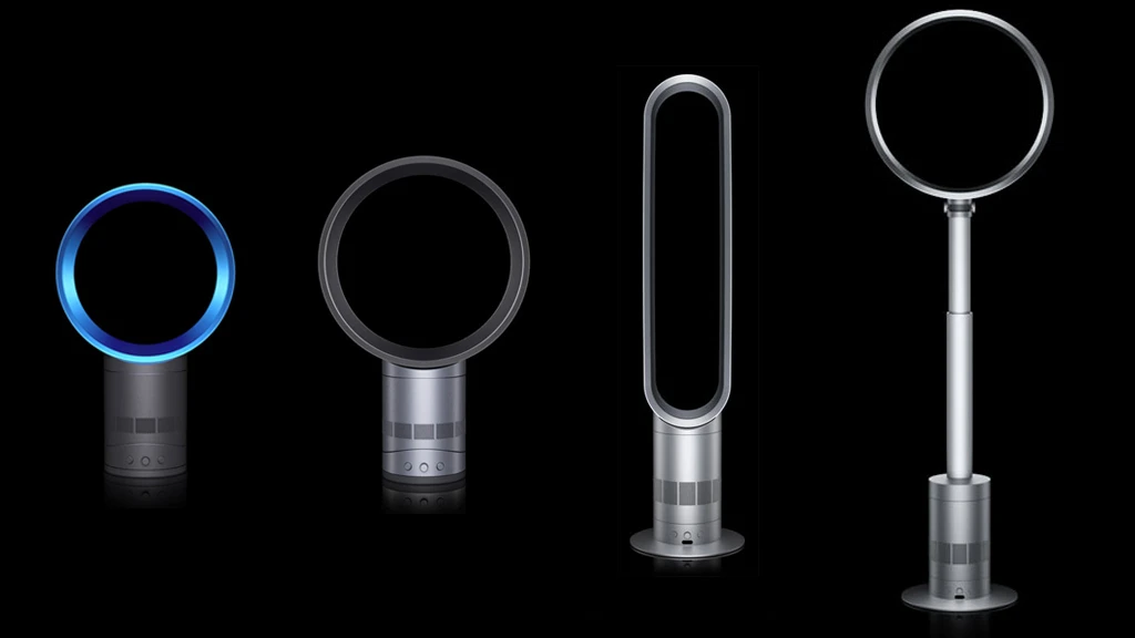 Dyson's expanded bladeless Air Multiplier fan line