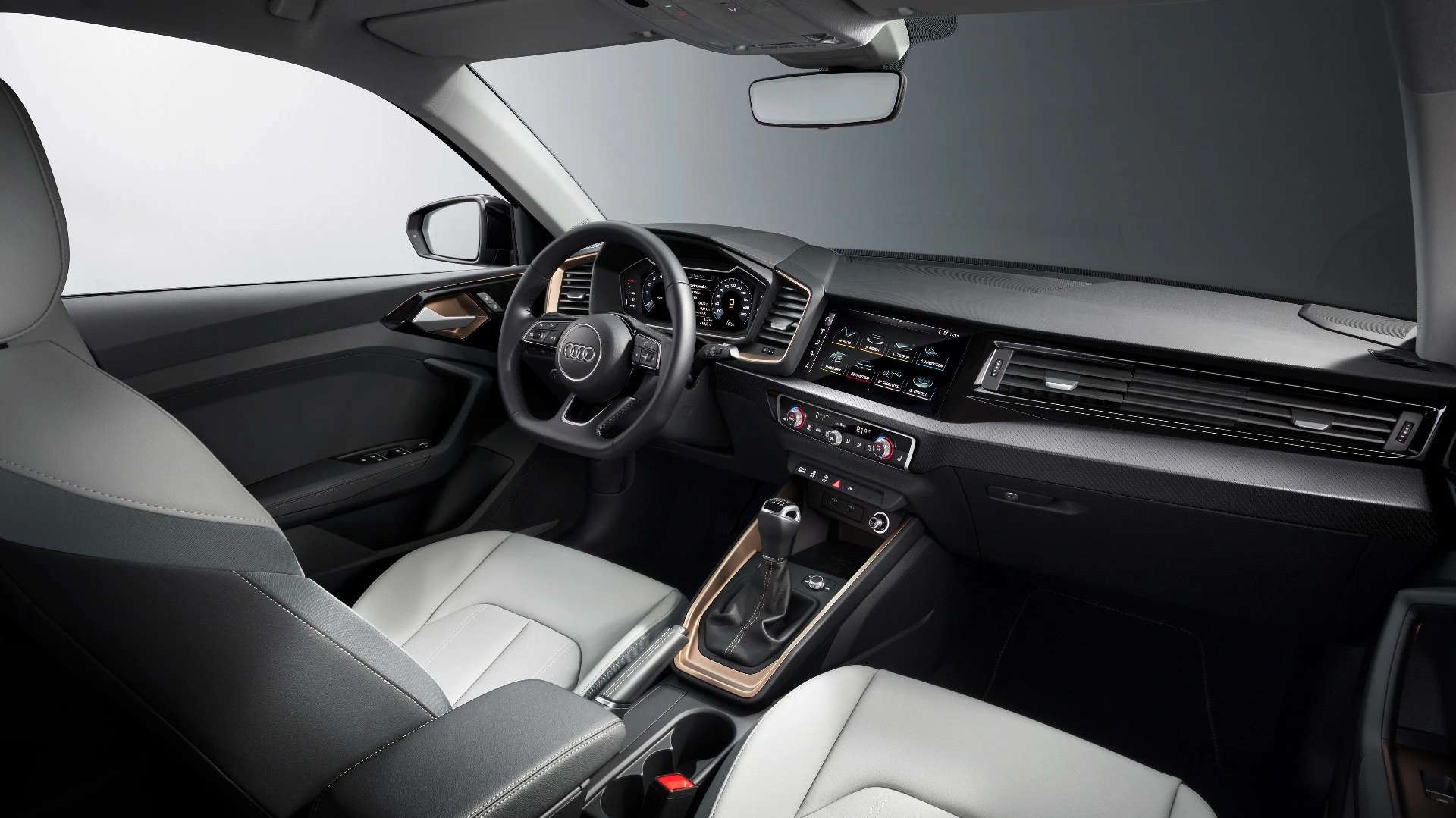 Changes inside the A1 include a complete interior makeover with lots of trickle-down from Audis higher up the model lines