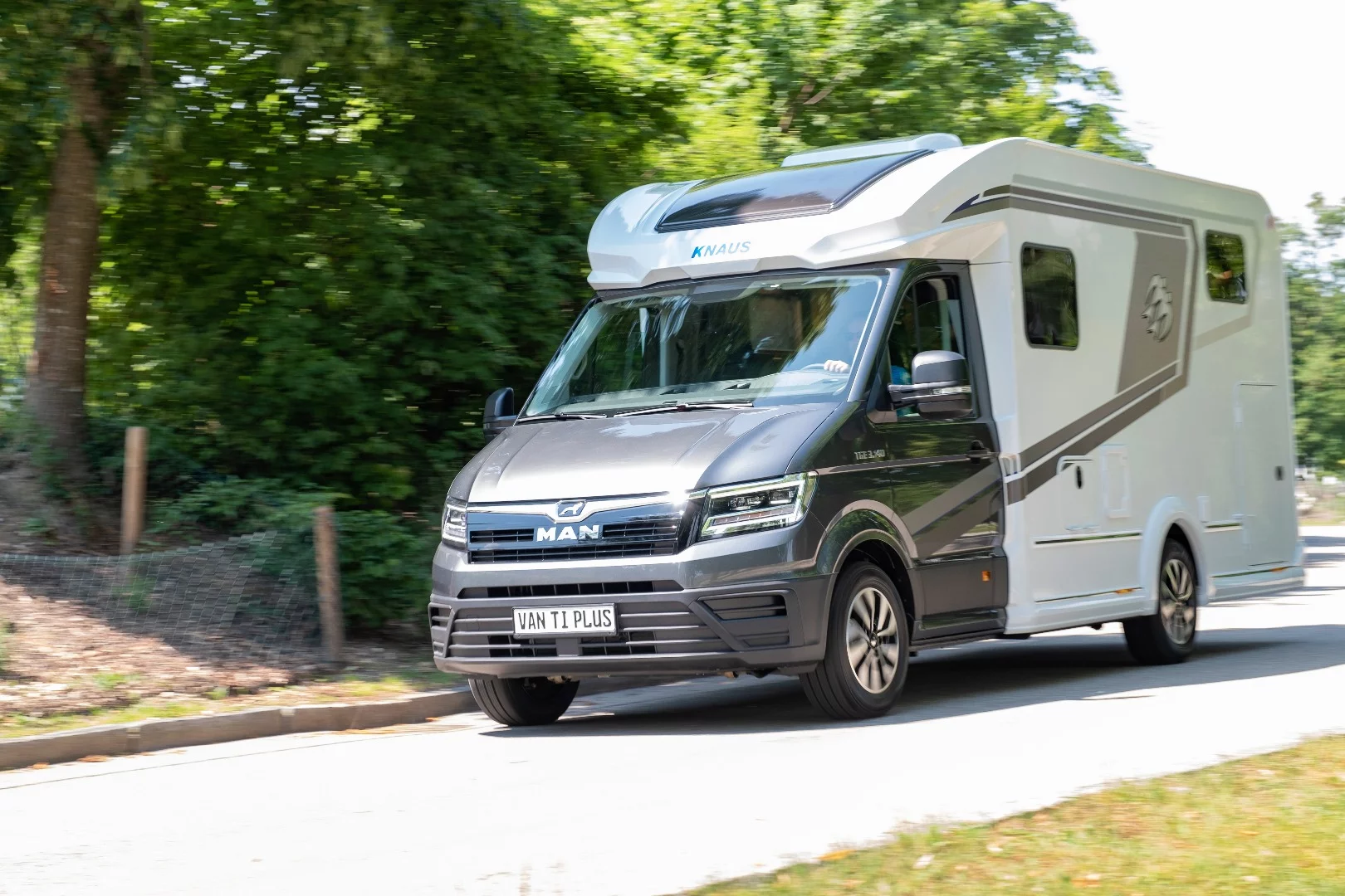 Knaus presents its first MAN TGE-based motorhome, the Van Ti Plus