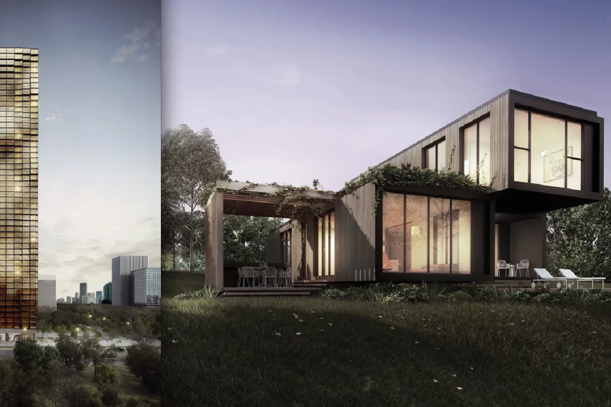 The Klik building system is designed for residential projects of all sizes (Image: Elenberg Fraser + Unitised Building Australia)