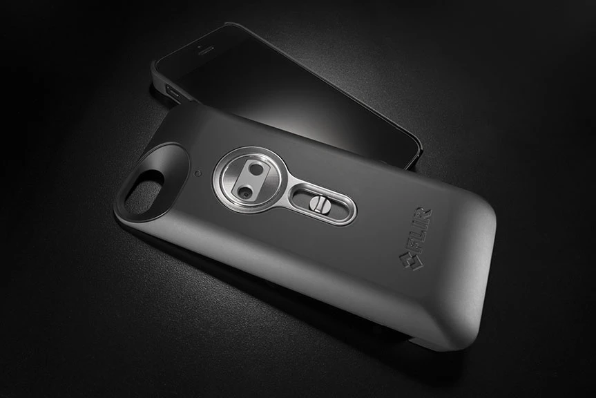 The FLIR ONE is compatible with iPhone 5 and 5s