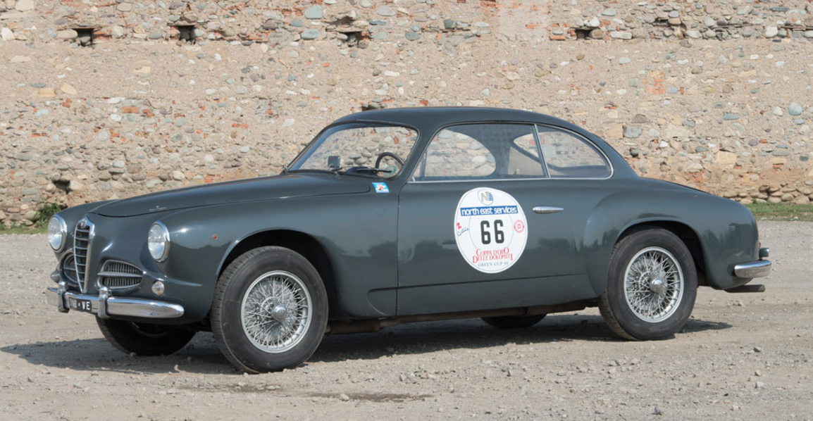 This 1953 Alfa Romeo 1900 C Sprint Touring sold for €358,400 ( $380,119) at the RM-Sotheby's Duemila Route auction in Milan on 25-27 November, 2016