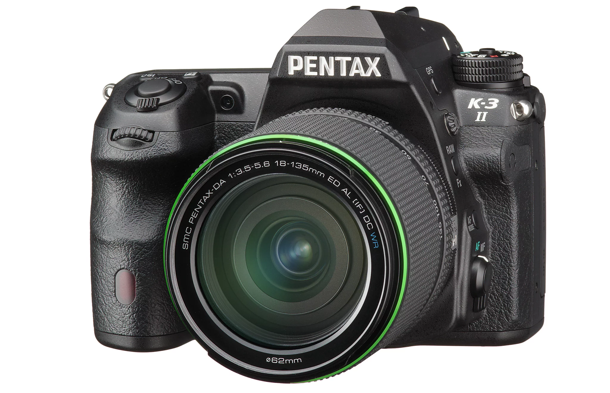 The Pentax K-3 II has a sturdy weather resistant magnesium alloy body