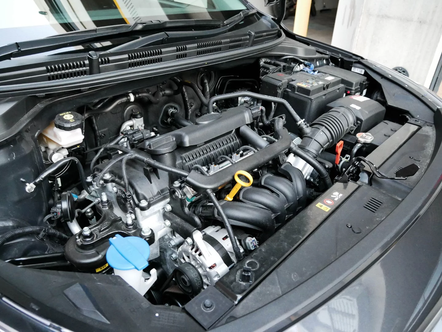 The 1.4-liter engine in the Kia Rio