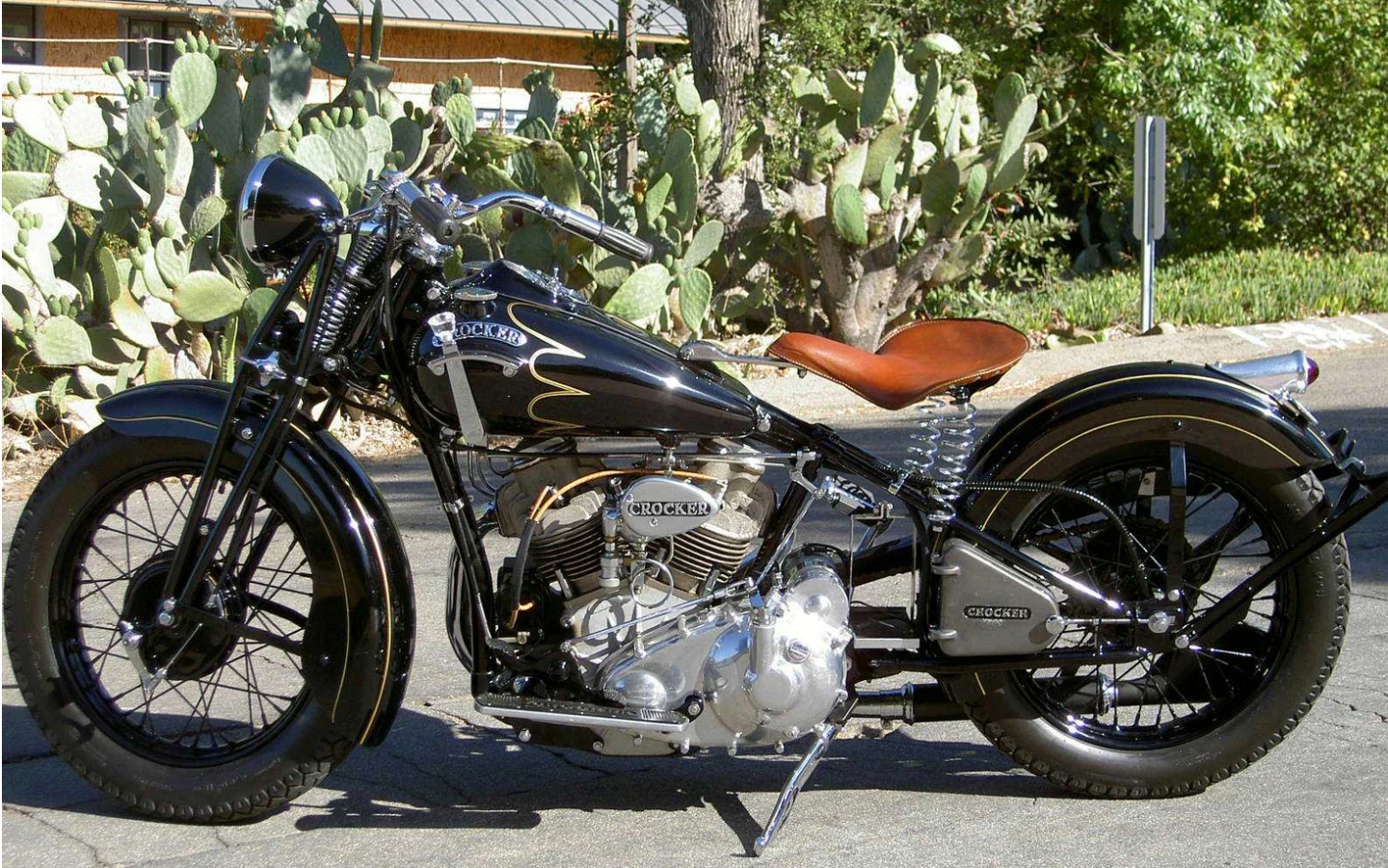 This 1939 Crocker "big twin" sold for $233,200 at Mid-America Auctions' January Las Vegas sale in 2008.