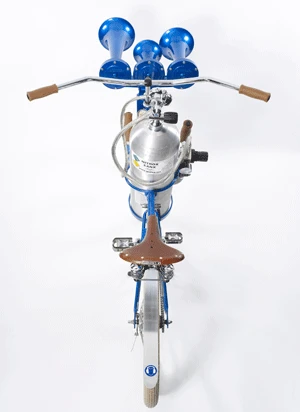 A top view of The Hornster