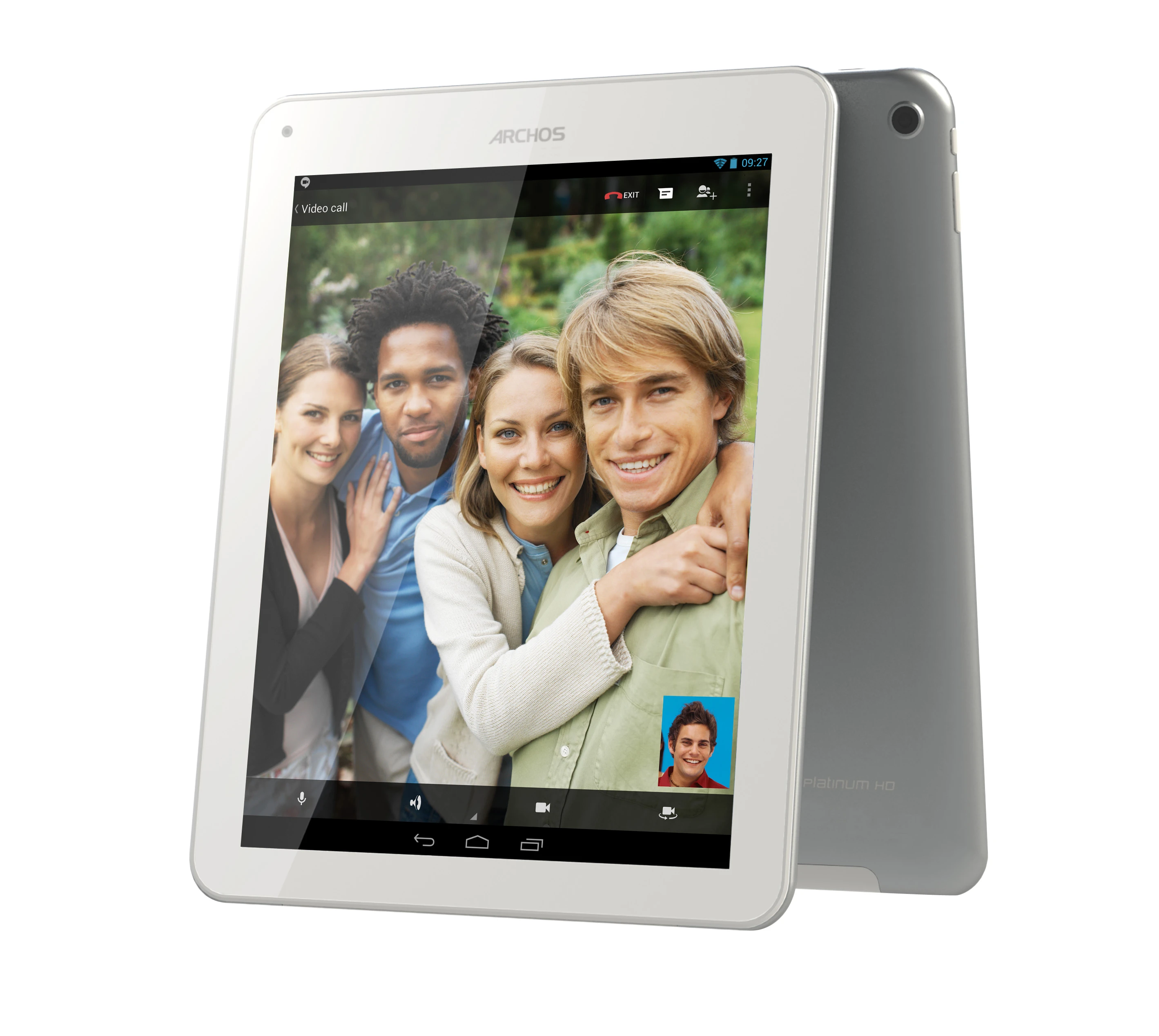 The Archos 97b Platinum HD has 2 GB of RAM and 8 GB of solid state storage
