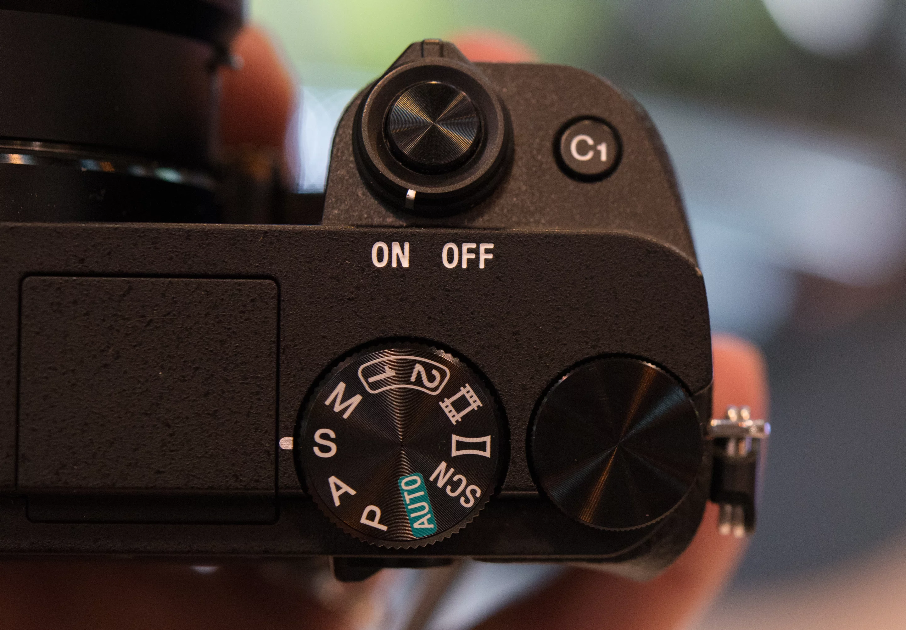 The dials on the Sony A6300