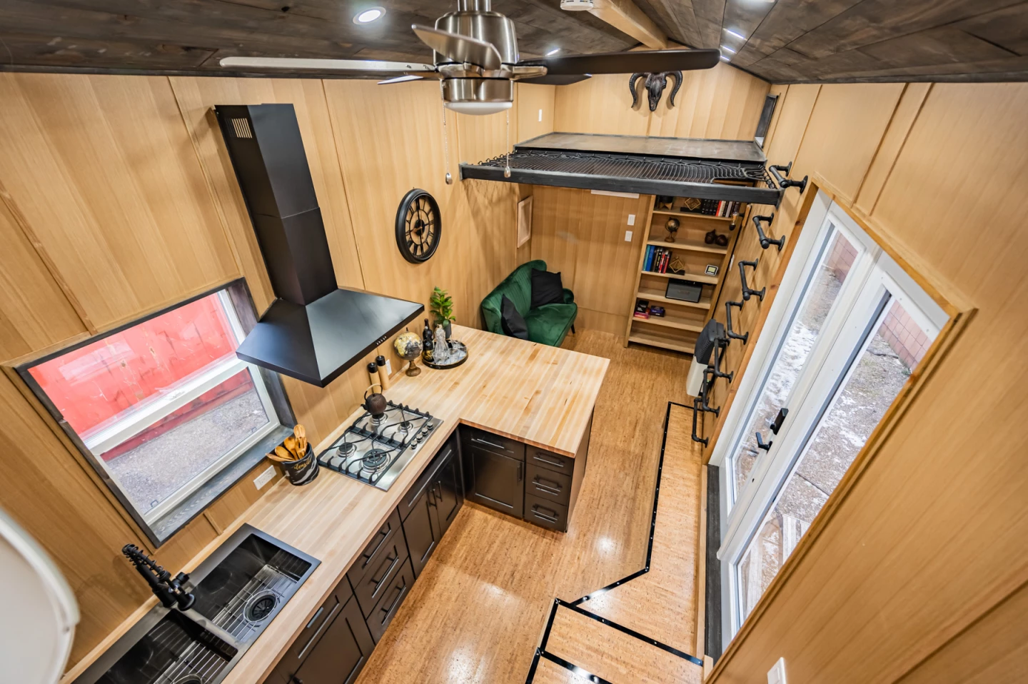 The Sherloak Homes' interior measures 372 sq ft (around 34.5 sq m)