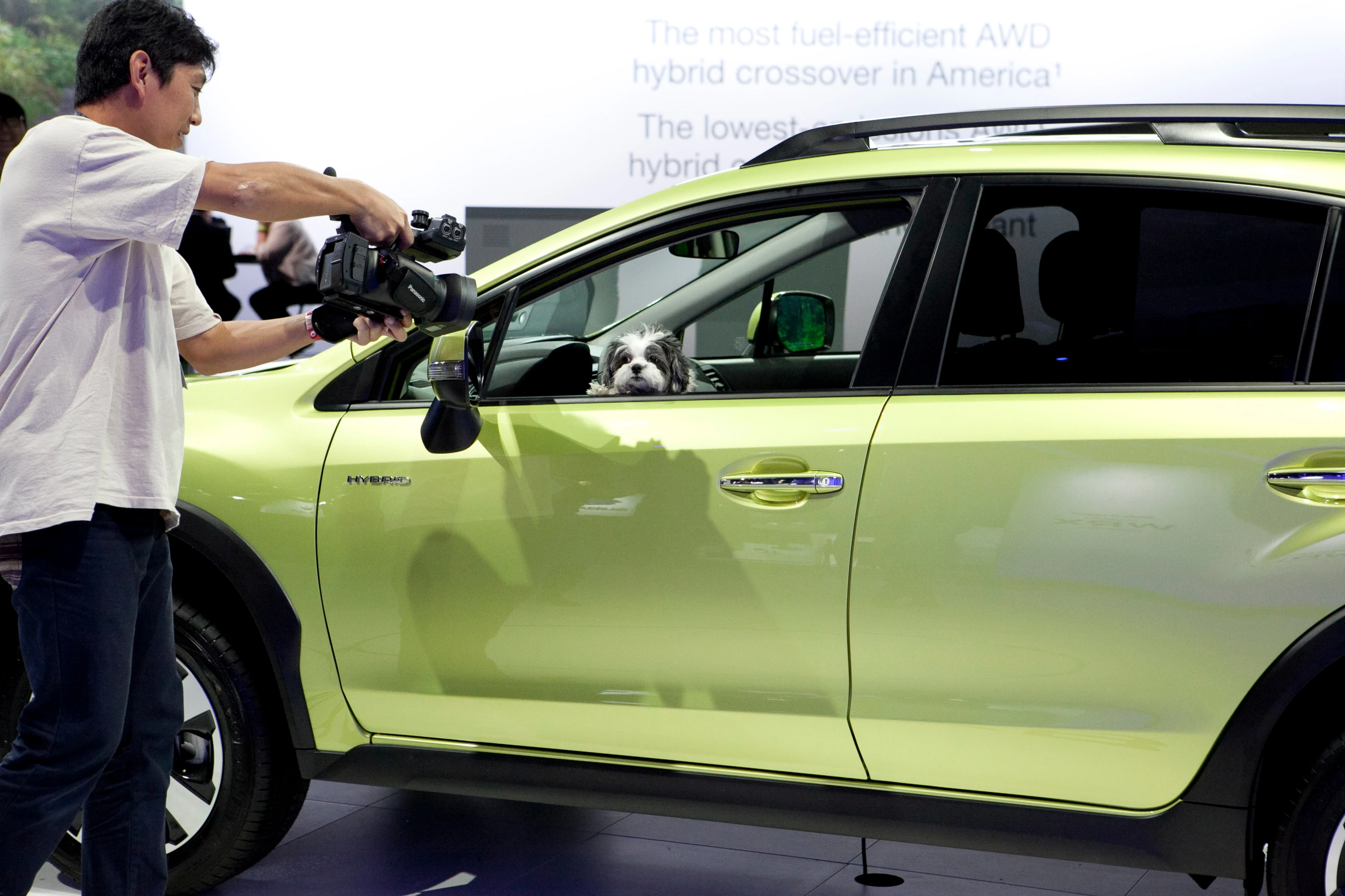 The XV Crosstrek Hybrid debuts in New York