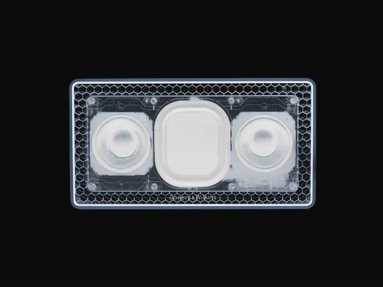 Within the Micro Matrix casing are two "highly optimized" 2-inch drive unitsand two auxiliary bass radiators
