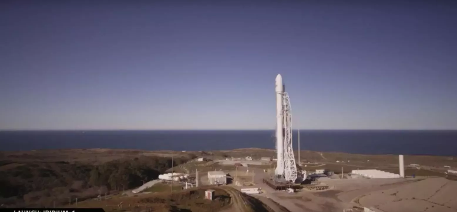 Iridium-1 moments prior to launch