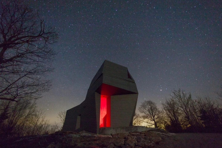 Gemma Observatory sits in a remote New Hamshire location