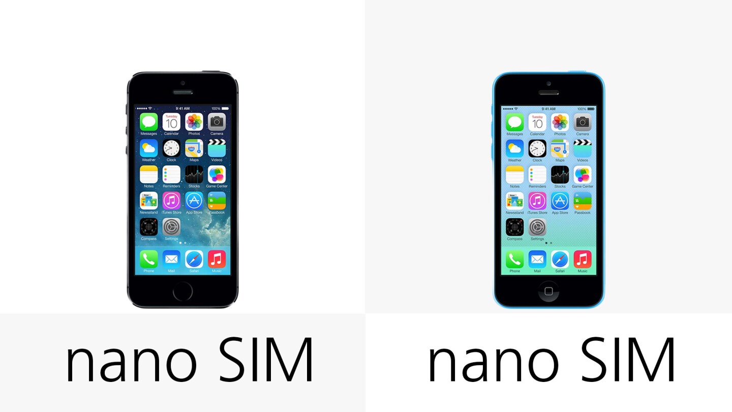 SIM card size (row 2)