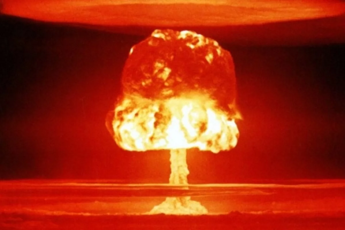 No need to worry, it's just a nuclear blast